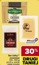 Carrefour Market Ser żółty CHEDDAR oferta