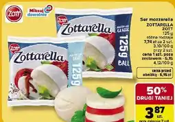 Carrefour Market Ser mozzarella Zottarella oferta