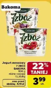 Carrefour Market Jogurt owocowy 7 Zbóż Bakoma oferta
