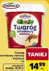 Carrefour Market Twaróg sernikowy mielony Piątnica oferta