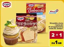 Carrefour Market Wszystkie ciasta i babeczki do przygotowania marki Dr. Oetker oferta