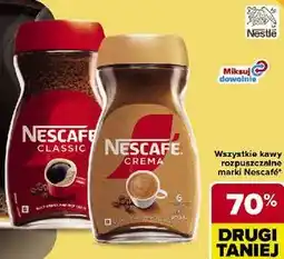 Carrefour Market Kawa rozpuszczalna Nescafe Classic / Crema oferta