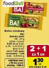 Carrefour Market Baton zbożowy Ba! Bakalland oferta