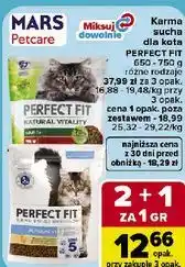 Carrefour Market Karma sucha dla kota PERFECT FIT oferta