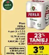 Carrefour Market Piwo Perła Export 4-pak oferta