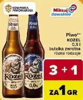 Carrefour Market Piwo Kozel butelka zwrotna różne rodzaje oferta