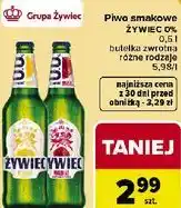 Carrefour Market Piwo smakowe Żywiec 0% butelka zwrotna różne rodzaje oferta
