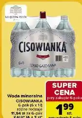 Carrefour Market Woda mineralna Cisowianka oferta