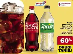Carrefour Market Napój gazowany Coca-Cola, Fanta, Sprite oferta