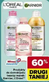 Carrefour Market Produkty do demakijażu twarzy marek: Garnier, L'Oréal oferta