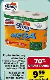 Carrefour Market Papier toaletowy Mega Foxy oferta