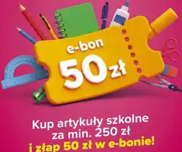 Carrefour Market e-bon 50 zł za zakup artykułów szkolnych za min. 250 zł oferta