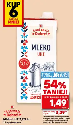 Kaufland Mleko Na dobre oferta