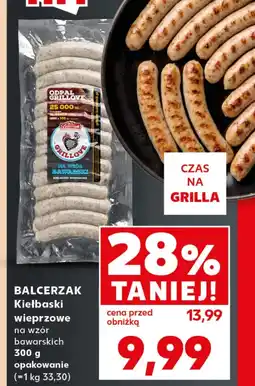 Kaufland Kiełbaski na grilla Balcerzak oferta