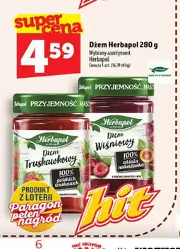 Topaz Dżem truskawkowy Herbapol oferta