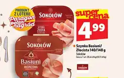 Topaz Szynka Basiuni wieprzowa Sokołów oferta