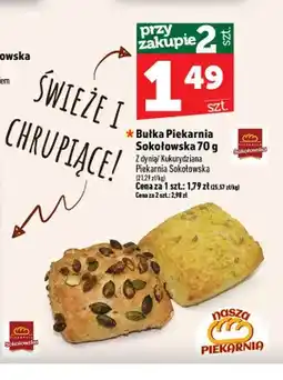 Topaz Bułka z dynią Piekarnia Sokołowska oferta