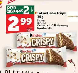 Topaz Baton Kinder Crispy oferta