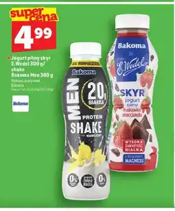 Topaz Jogurt pitny skyr E.Wedel truskawka stracciatella Bakoma oferta