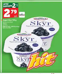 Topaz Jogurt Skyr z jagodami Piątnica oferta