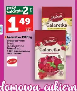 Topaz Galaretka o smaku cytrynowym Delecta oferta