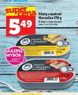 Topaz Filety z makreli w oleju MareaSea oferta