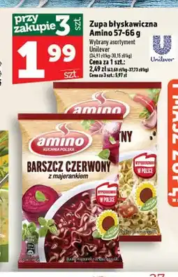 Topaz Zupa błyskawiczna barszcz czerwony Amino oferta