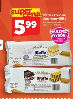 Topaz Wafle z kremem Amartone kakaowe oferta