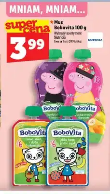 Topaz Mus Bobovita jagody jabłka banan oferta