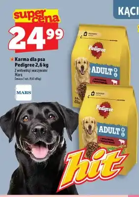 Karma dla psa Pedigree z wołowiną i warzywami
