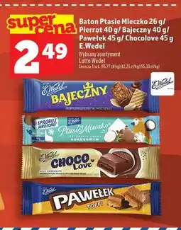 Topaz Baton Ptasie Mleczko E.Wedel oferta