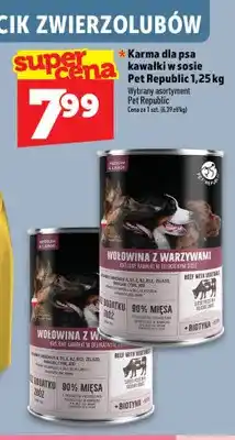 Topaz Karma dla psa kawałki w sosie wołowina z warzywami Pet Republic oferta