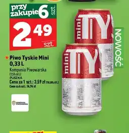 Topaz Piwo Tyskie Gronie Mini oferta