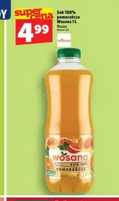 Topaz Sok pomarańczowy Wosana 100% oferta