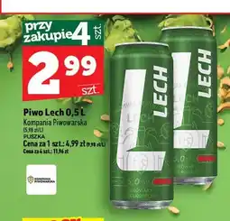 Topaz Piwo Lech Premium oferta