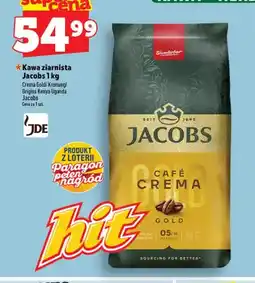 Topaz Kawa ziarnista Jacobs Crema Gold oferta