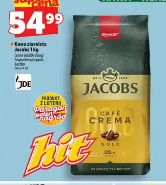 Kawa ziarnista Jacobs Crema Gold