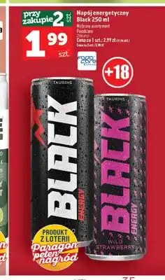 Topaz Napój energetyczny Black Wild Strawberry oferta