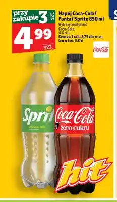 Topaz Napój gazowany Coca-Cola Zero Cukru oferta