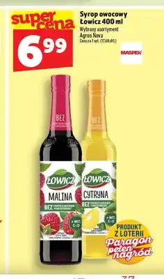 Topaz Syrop owocowy Łowicz Cytryna oferta