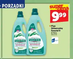 Topaz Płyn uniwersalny dezynfekujący Sanytol Eukaliptus oferta