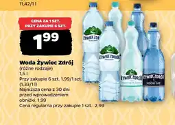 Netto Woda niegazowana Żywiec Zdrój oferta