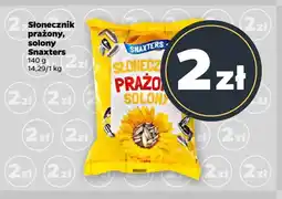 Netto Słonecznik prażony solony Snaxters oferta