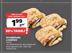 Netto Drożdżówka z makiem oferta
