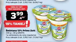 Netto Śmietana Primo Zott 12% oferta