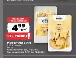 Netto Pierogi z kapustą i grzybami Twoje Bistro oferta