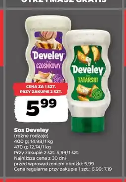 Netto Sos czosnkowy Develey oferta