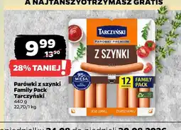 Netto Parówki z szynki Family Pack Tarczyński oferta