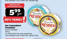 Netto Ser Camembert naturalny Président oferta