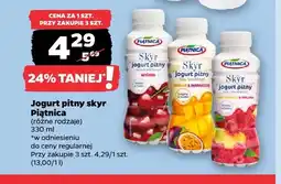 Netto Jogurt pitny skyr wiśniowy Piątnica oferta